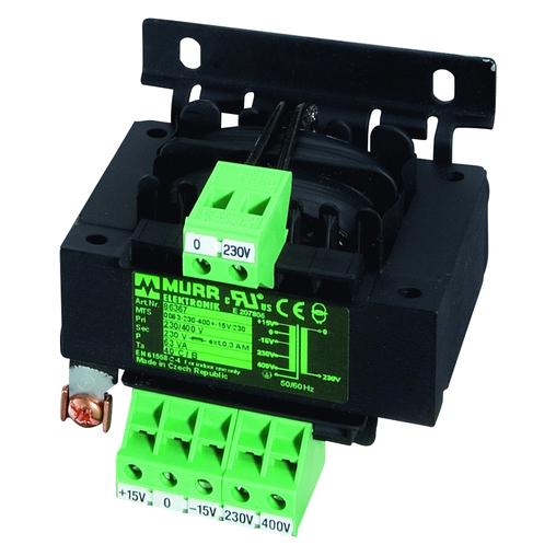 Murr Elektronik Sicherheitstransformator 1 x 230 V/AC, 400 V/AC 24 100 VA (86362)
