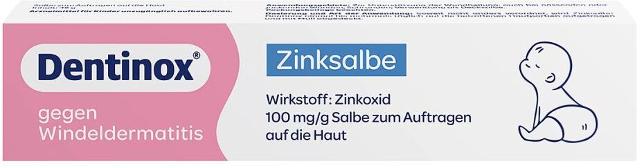 Dentinox Zinksalbe gegen Windeldermatitis