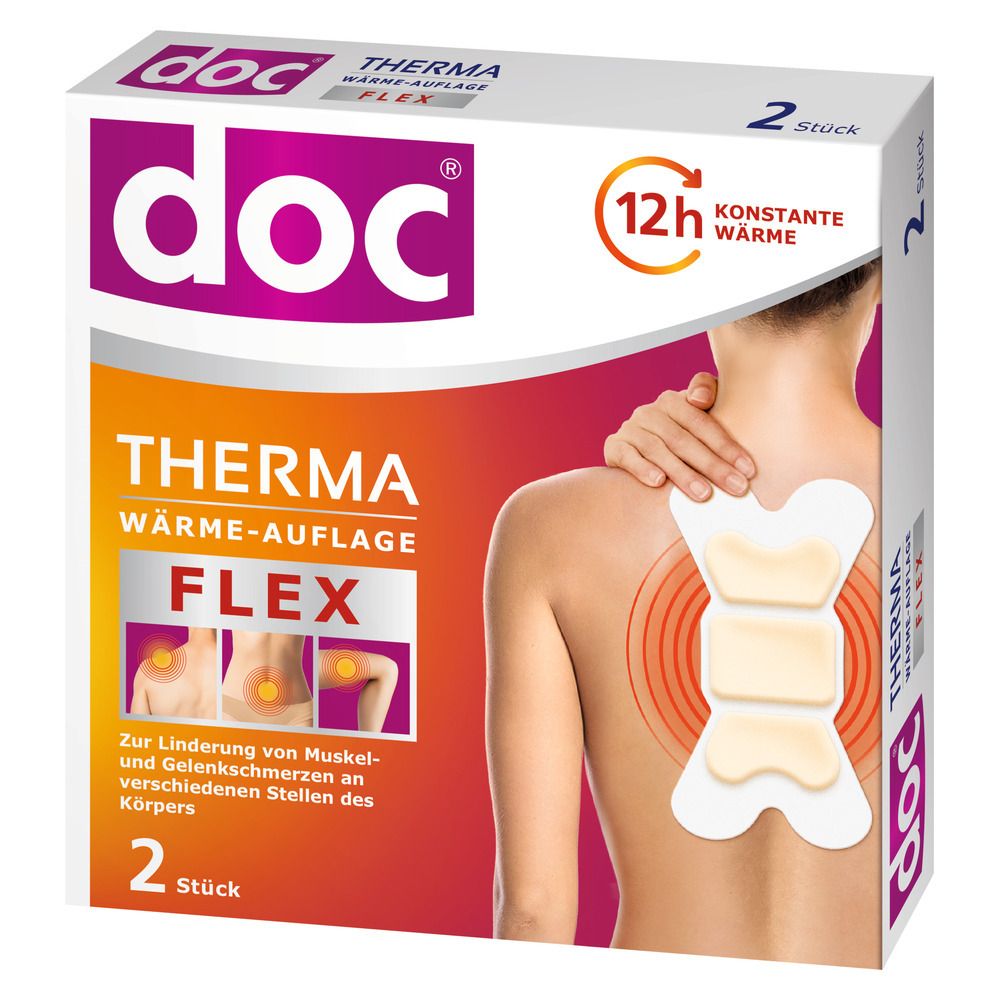 DOC Therma Wärme-Auflage Flex 2 St Pflaster