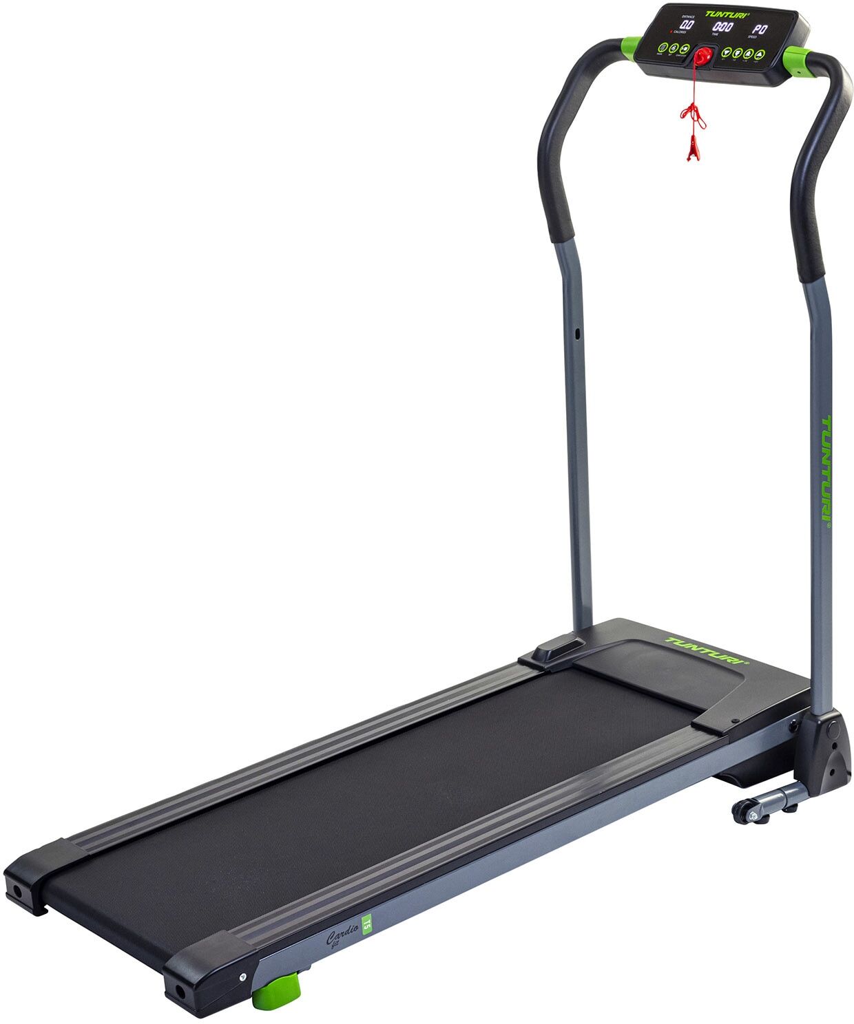 Tunturi Cinta de correr Cardio Fit T5 extra plegable . Gris