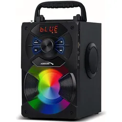 Audiocore The AC730 speaker is black, Bluetooth Lautsprecher, Schwarz