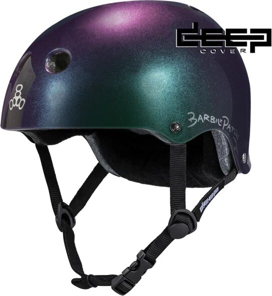 Skaterhelm Triple Eight Barbie Patin Deep Cover (XL-XXL - Chameleon)