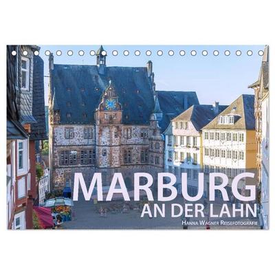 Marburg an der Lahn (Tischkalender 2027 DIN A5 quer), CALVENDO Monatskalender
