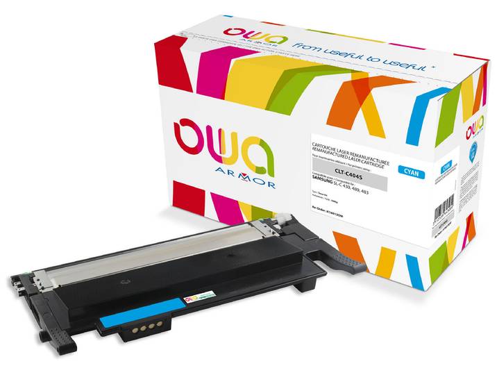 OWA Toner compatible SAMSUNG CLT-C404S - K16013OW - Cyan