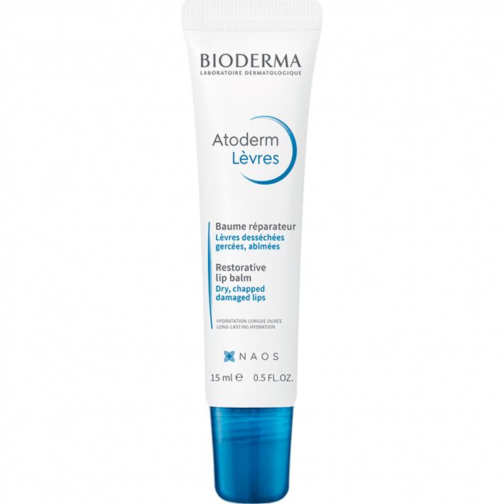 Bioderma Atoderm Levres Baume Lippen-Pflegebalsam 15 ml Lippenschutz
