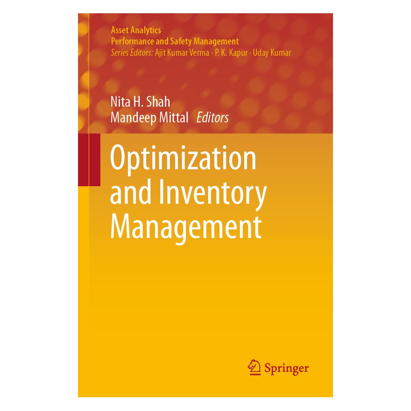 Springer Optimization and Inventory Management (Englisch, Hardcover, Mandeep Mittal, Nita H. Shah) (61643369)