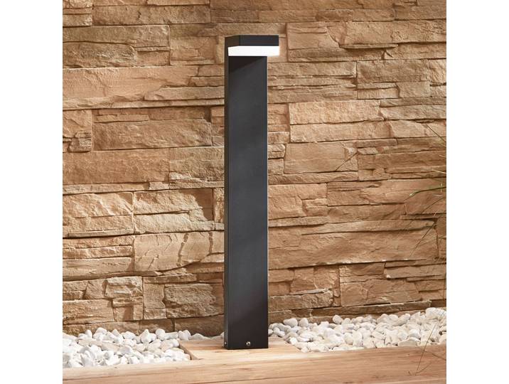 LED Wegeleuchte Dionys Lindby, schwarz, Edelstahl, Modern