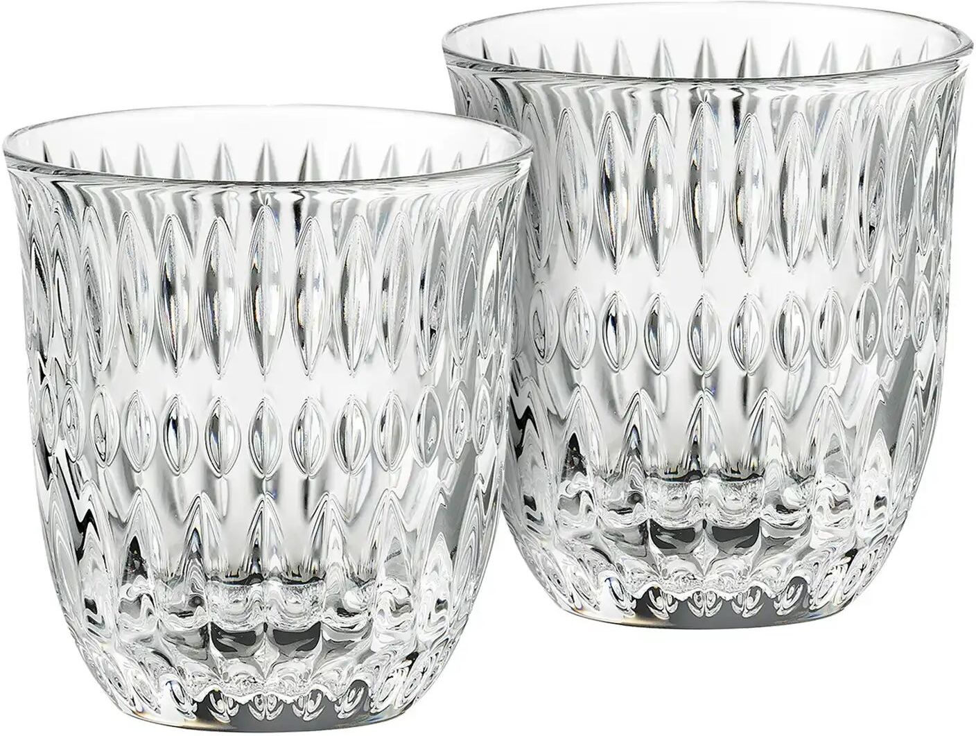 Nachtmann Cappuccino- Gläser 2er Set Ethno Barista ¦ transparent/klar ¦ Glas ¦