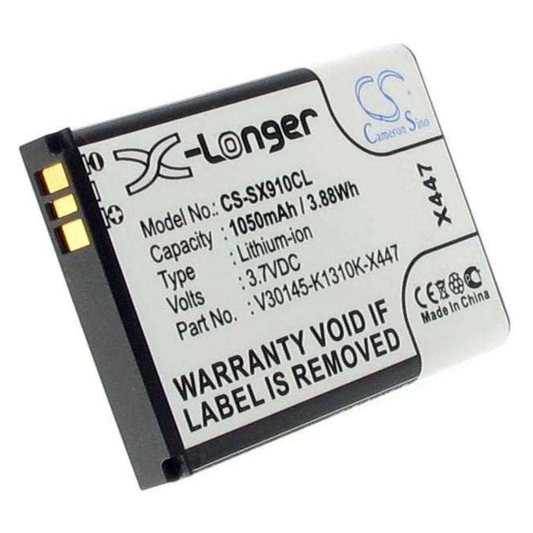 NoName Battery for Siemens V30145-K1310K-X447, Gigaset SL910 etc. 1050mAh, 3.7V (CS-SX910CL)