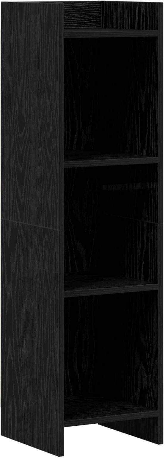 vidaXL Bibliothèque Chêne noir 30 x 30 x 111 cm Bois d'ingénierie