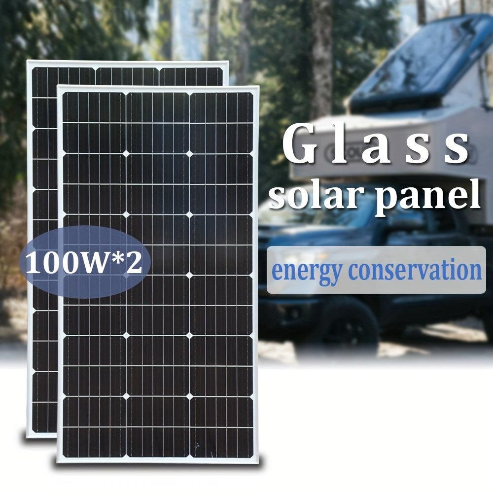 Selius Monokristallijne Zonnepanelen 12V voor Caravan en Boot