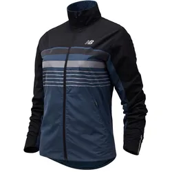 New Balance, Damen, Laufjacke, W Accelerate Protect Jacket Reflective (XS), Grau, XS
