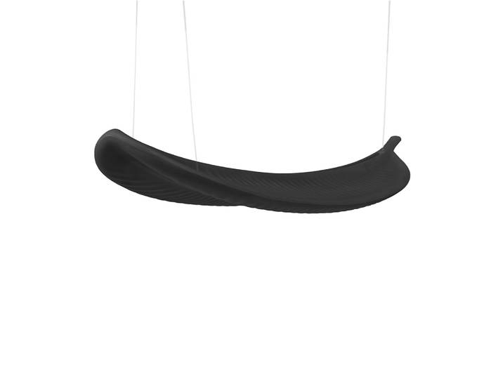 SLIDE élément décoratif BANANA LEAF Afrika Collection (Jet Black - Polyéthylène)