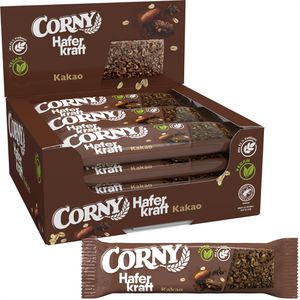 Corny Müsliriegel Haferkraft Kakao, je 50 g, 12 Riegel
