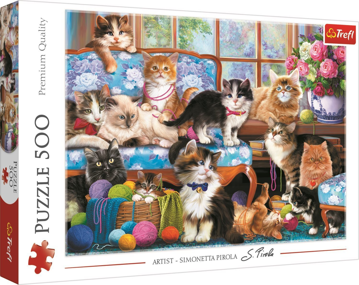 Trefl 37425 Puzzel Dieren 500 stukjes