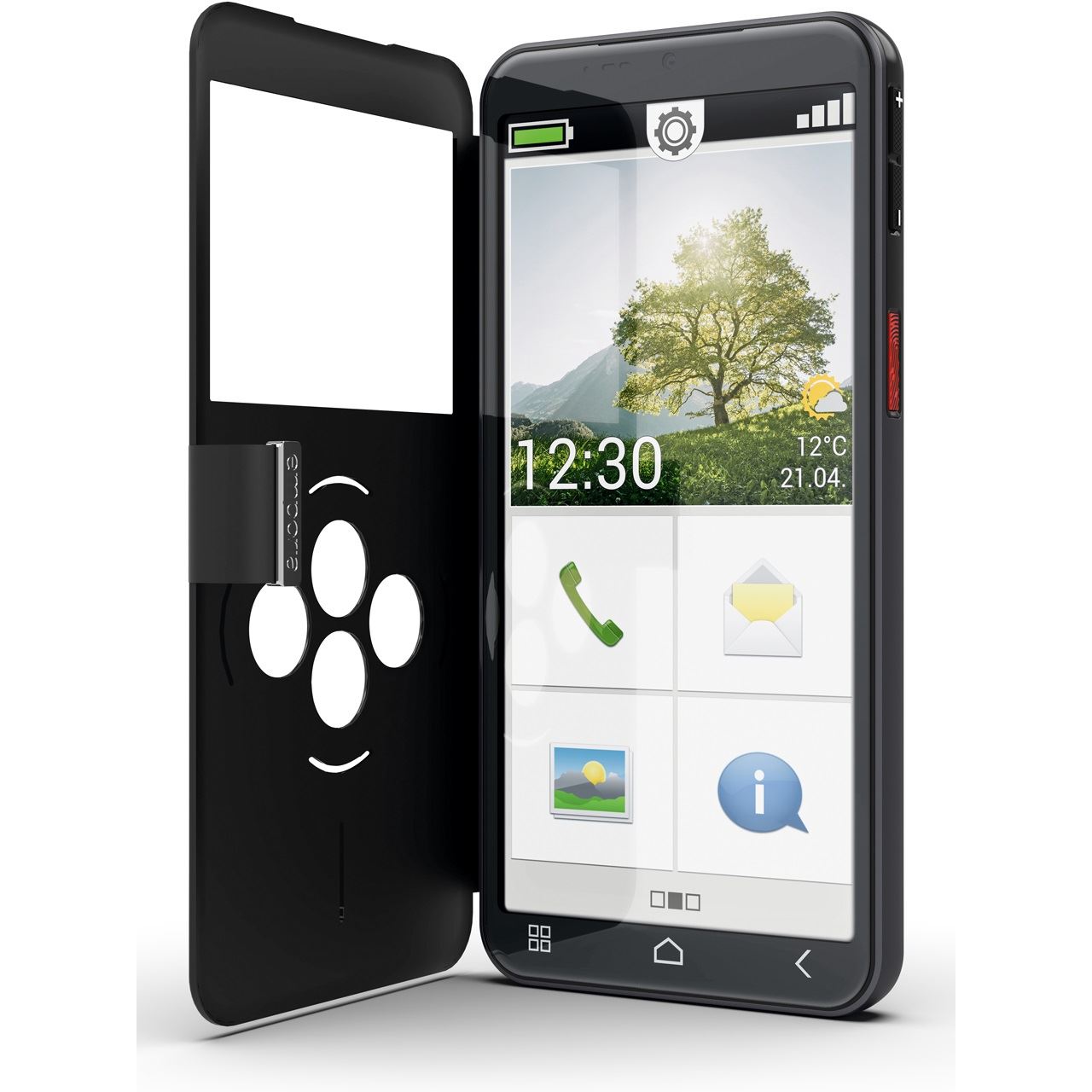 Emporia SMART.7lite 128 GB schwarz E7LT.V1.BK.01.26