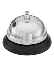 WEDO Tischglocke rund schwarz Schwarz (62 4411)