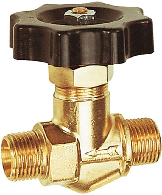 Riegler Robinet à pointeau, laiton, réglage fin, G 1/4 AG, DN 4 (213.40)
