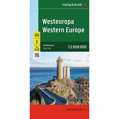 freytag & berndt Straßenkarte Westeuropa 1:2 Mio., Sonstige von , KOMPASS Freytag & Berndt, 978-3-7079-2188-5