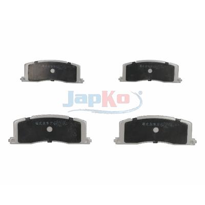 JAPKO Bremsbelagsatz, Scheibenbremse 51262 Hinterachse für TOYOTA