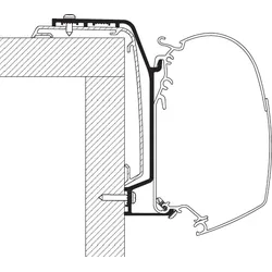 Thule Adapter Roof Rapido S6 2024 - 4 Meter