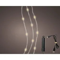 Lichterkette LED MICRO (L 490 cm) - silber - L 490 cm
