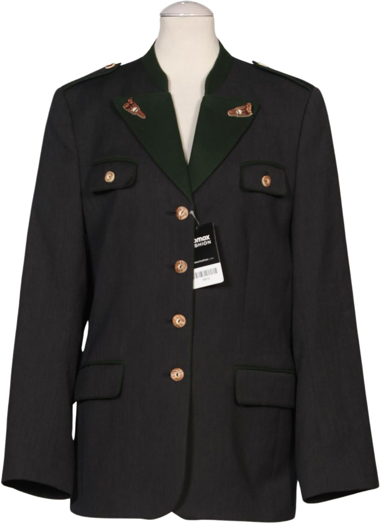 Kaiseralm Auzinger Damen Blazer, Mehrfarbig, Gr. EU 34, Schurwolle / Synthetik / Viskose - Second Hand