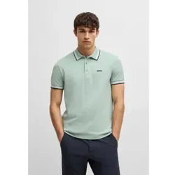 BOSS für Herren. 50469055 Grünes Paddy Polo (S), Lässig, Baumwolle, Kurzarm