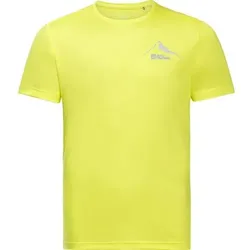 JACK WOLFSKIN Herren Shirt PEAK GRAPHIC T M, Größe XL in Blau Blau