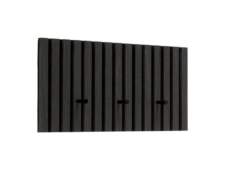 Garderobenleiste Grace Grau furniert