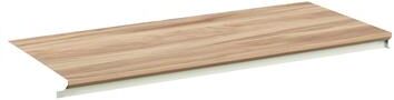 Klair Living "Wood Bridge 42"" with Scratch-Resistant Surface, Brown"