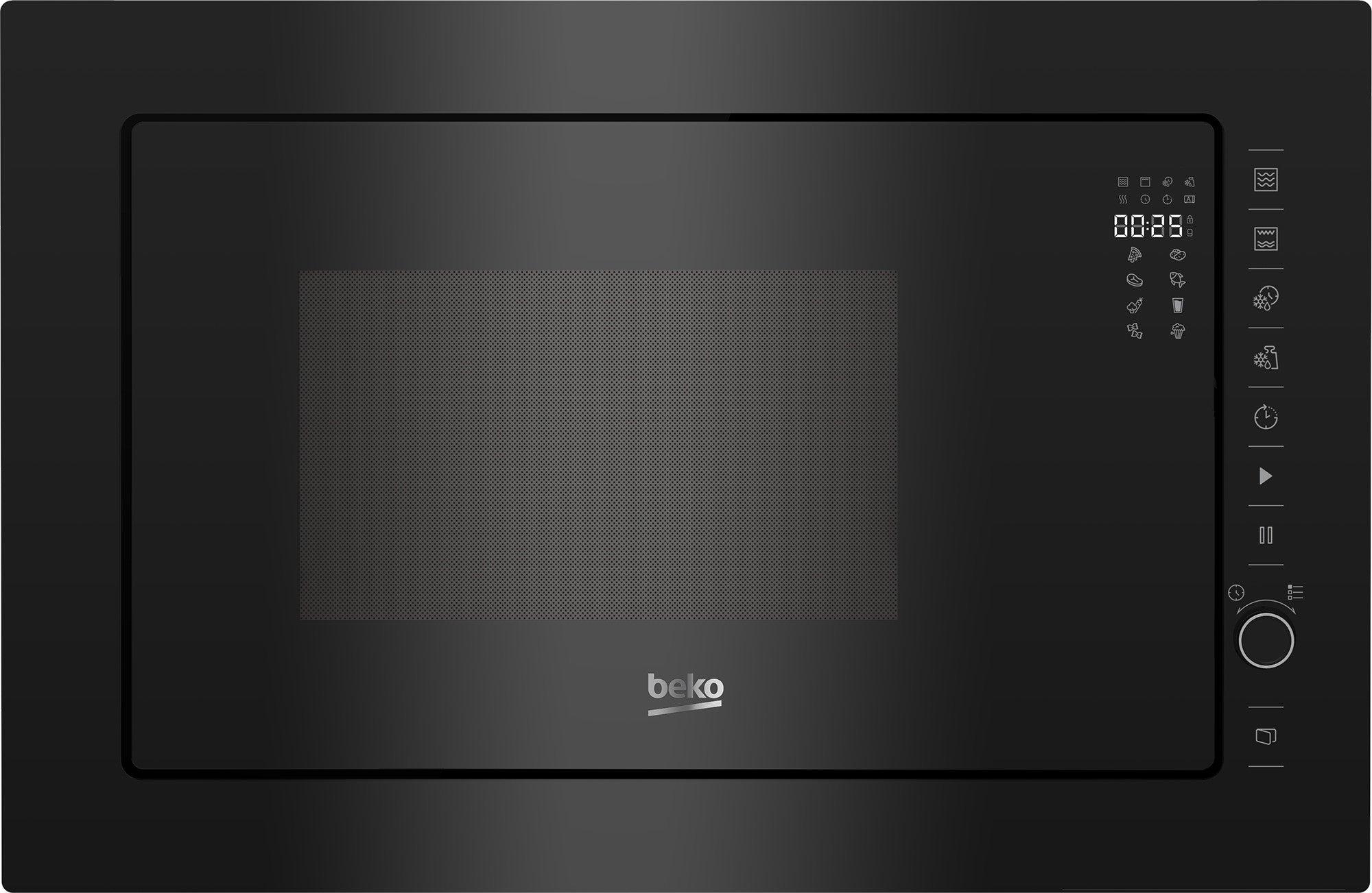 Beko BMGB 25333 BG, Integriert, Grill-Mikrowelle, 25 l, 900 W, Eingebautes Display, Drehregler, Berührung