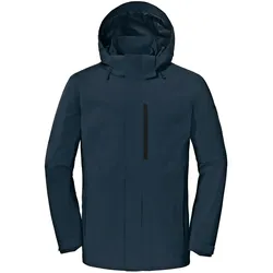 Regenjacke "WETTER-FEST" Zipin - XS - dunkelblau