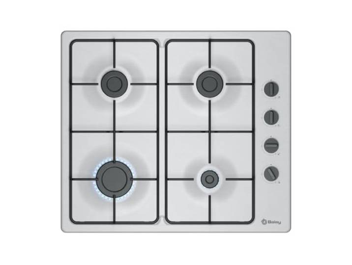 Balay 3ETX464BB Gaskochfeld, 4 Brenner, automatische Zündung, Gasstop