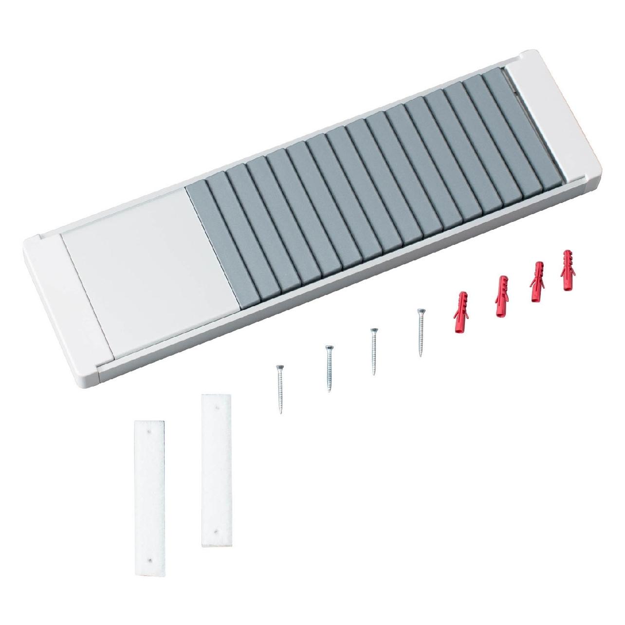 Ultradex T-Kartenmodul Aluminium silber 20 Planungsfelder (529120)
