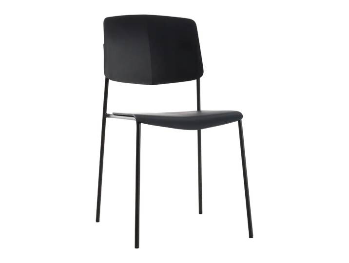 Stuhl Coloris, One, schwarz, Kunststoff