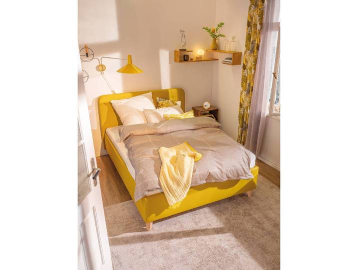 Tapis Groove I Beige/Beige 65 x 135cm Tissu mélangé