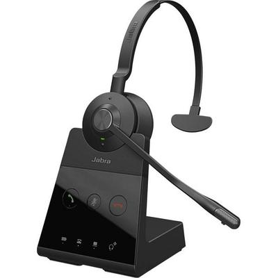 Jabra Engage 65 SE Mono On Ear Headset DECT, kabelgebunden Mono Schwarz Noise Cancelling Mikrofon-Stummschaltung, NFC -