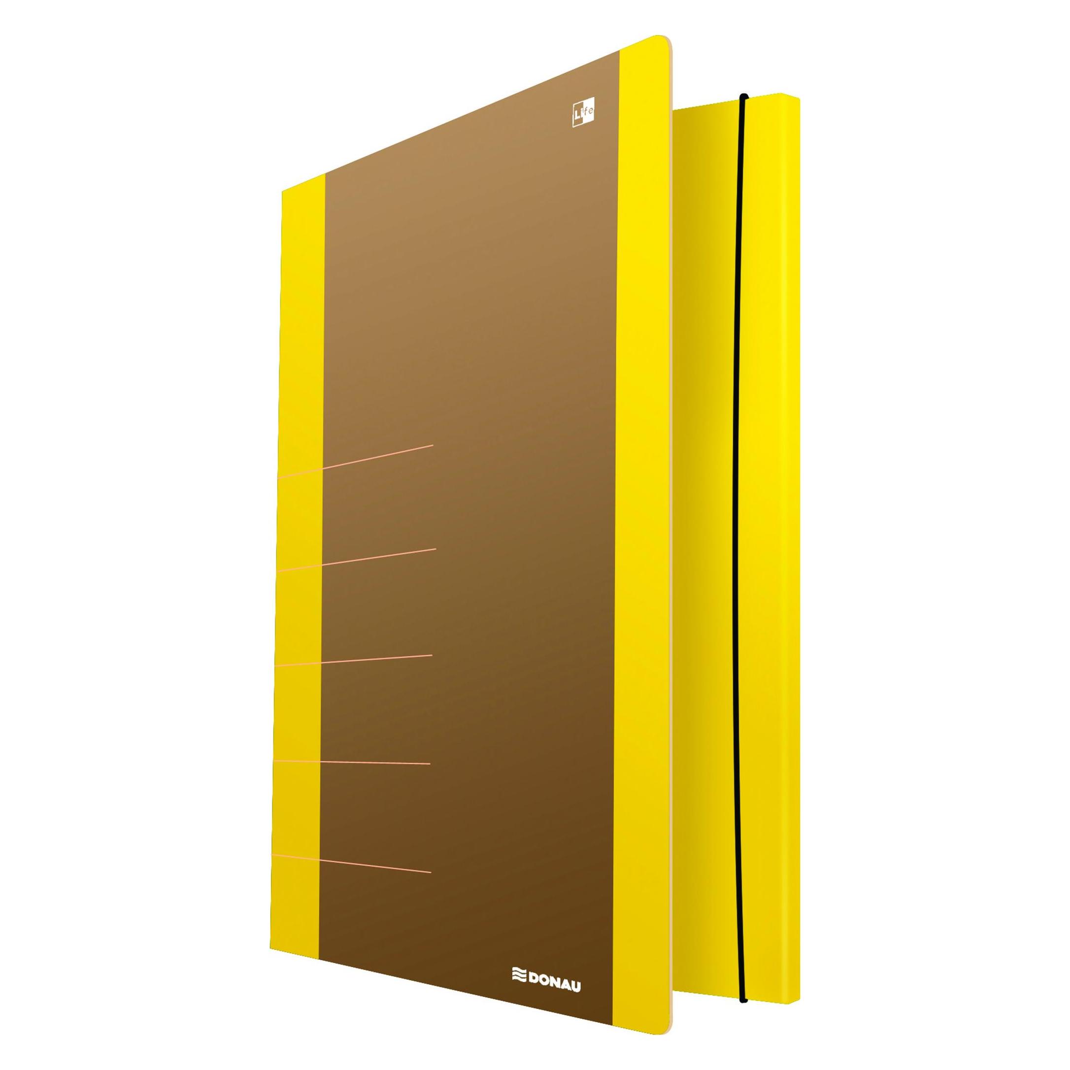 Donau Sammelmappe Life DIN A4 neongelb (A4) (330287108)
