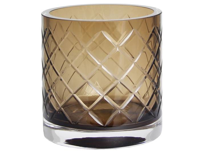 Windlicht Harrison Schliff H: 12 cm Kaheku