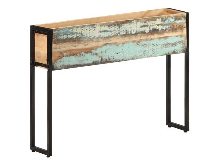 vidaXL Pflanzkübel 90/20/68 Cm Recyceltes Massivholz, Braun, Holz, Rechteckig, 90x68x20 cm, Gartenzubehör, Hochbeete