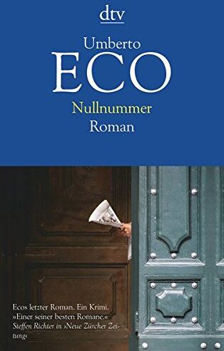 Umberto Eco - Nullnummer: Roman - Preis vom 18.10.2026 19:22:15 h