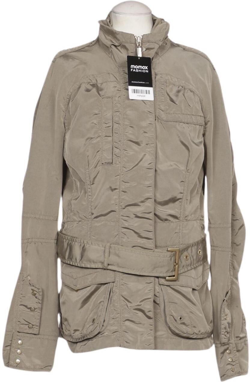 Moncler Damen Jacke, Beige, Gr. S, Synthetik / Leder - Second Hand