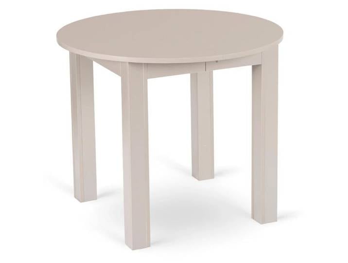 Table ronde extensible HARRY 102-142 cm Cachemire Moderne