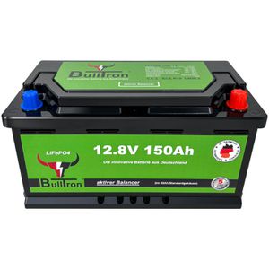 Bulltron LiFePO4-Akku LI150B100-12, 150 Ah, 12 V, mit Batterie-Management-System & Bluetooth