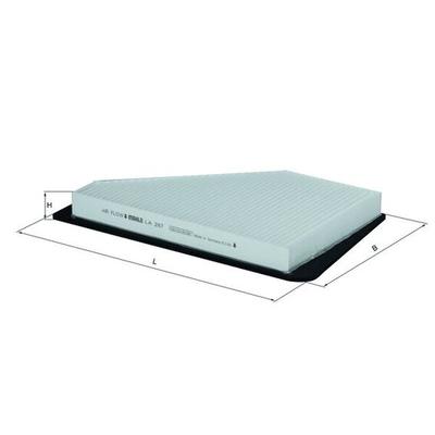 MAHLE Filter, Innenraumluft LA 287 für Mercedes