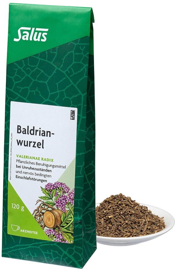 Baldrianwurzel Tee Valeriana radix Salus 120g