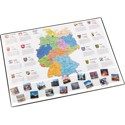 Läufer Schreibunterlage 40x53cm Landkarte Deutschland