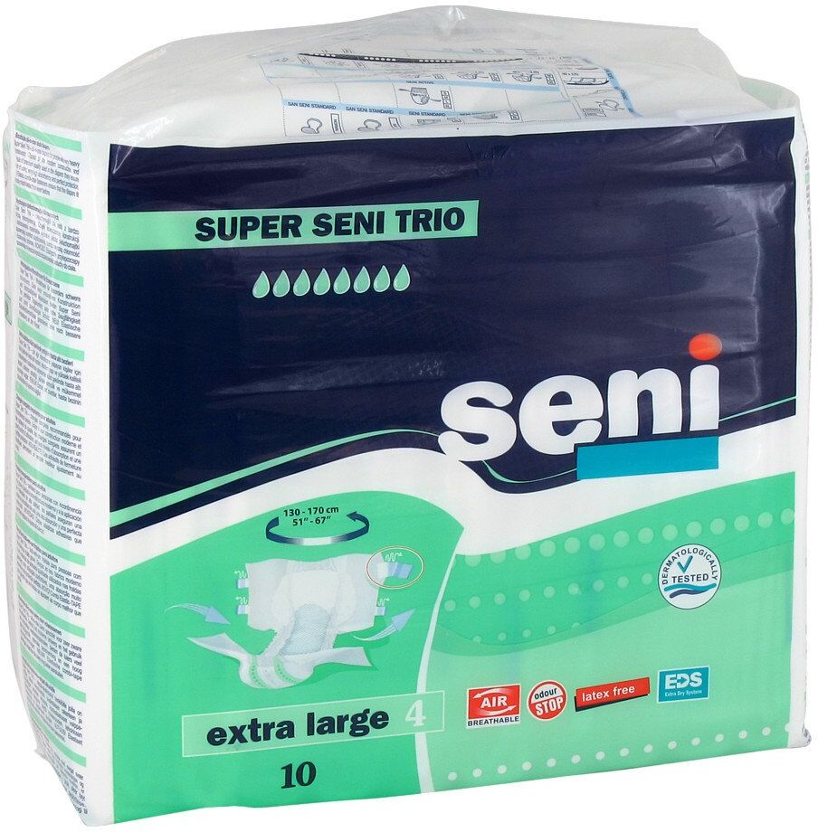 Super Seni Trio Größe 4 extra large 10stk