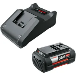 Bosch Home & Garden, Werkzeugakku + Ladegerät, Starter Set 36V (36 V)
